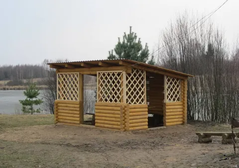 Одна из беседок